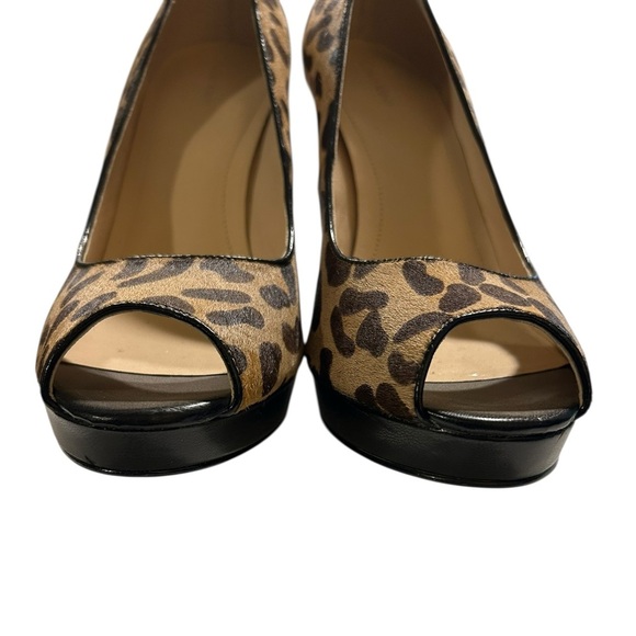 Calvin Klein Women’s Brown & Tan, Size 10 Animal Stilettos NWT - Picture 4 of 7